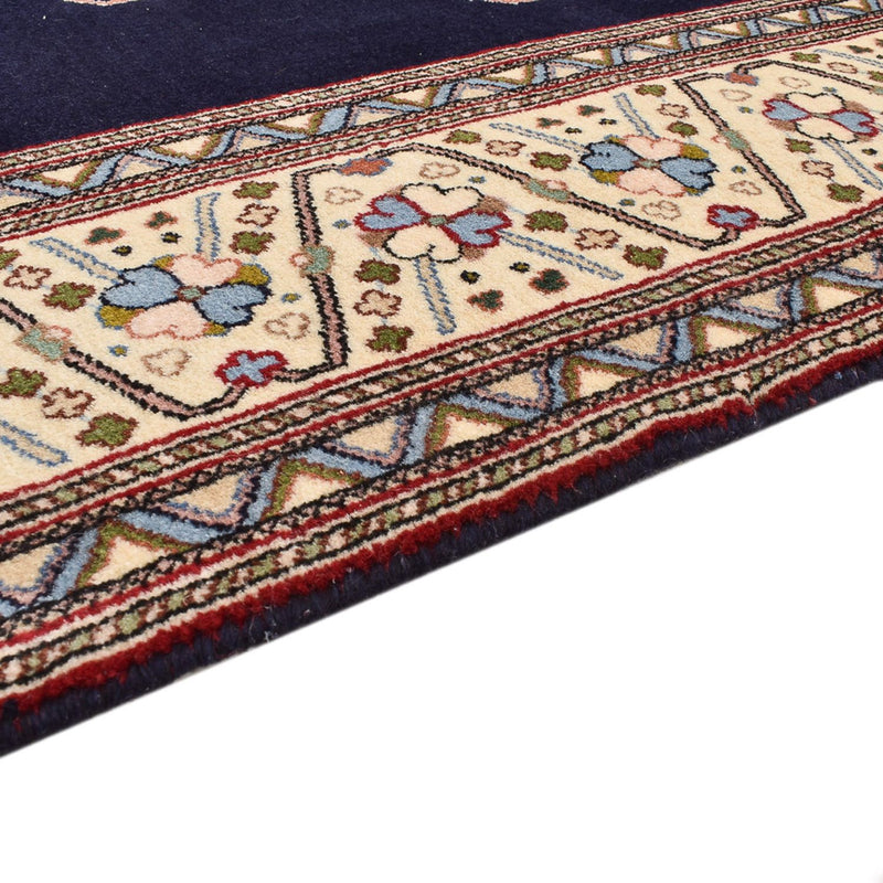 Tapis Gabbeh - Persan Kashkuli - 240 x 175 cm - bleu foncé