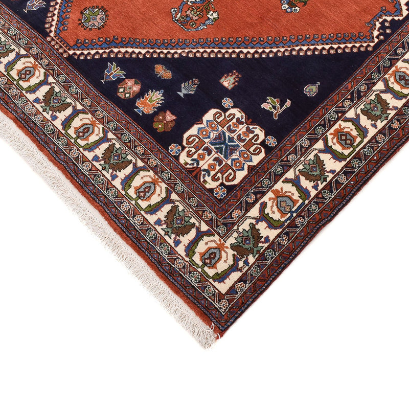 Tapis Gabbeh - Persan Kashkuli - 260 x 180 cm - rouge
