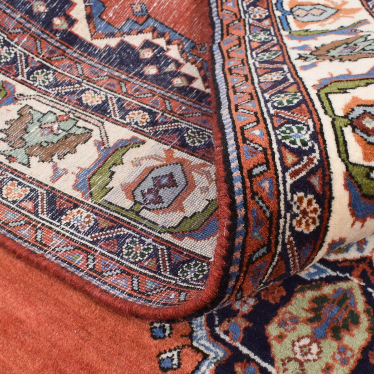 Tapis Gabbeh - Persan Kashkuli - 260 x 180 cm - rouge