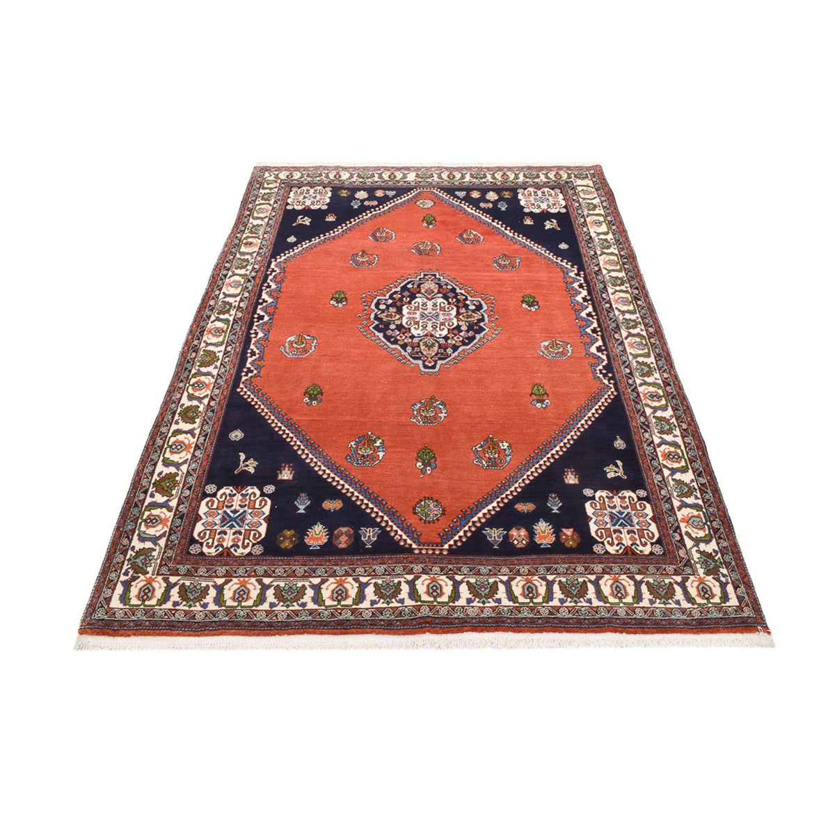 Tapis Gabbeh - Persan Kashkuli - 260 x 180 cm - rouge