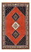 Tapis Gabbeh - Persan Kashkuli - 228 x 139 cm - rouge