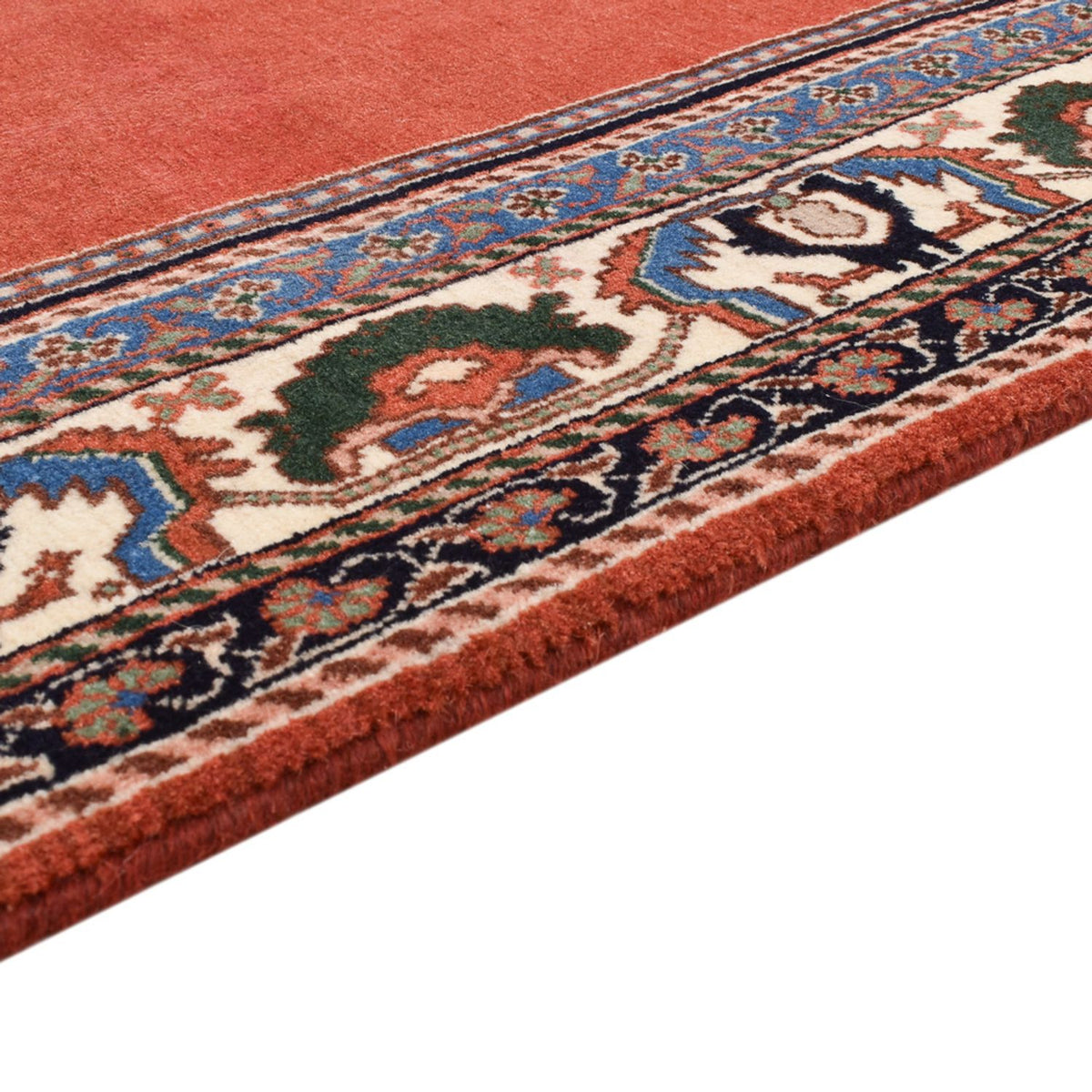 Tapis Gabbeh - Persan Kashkuli - 228 x 139 cm - rouge
