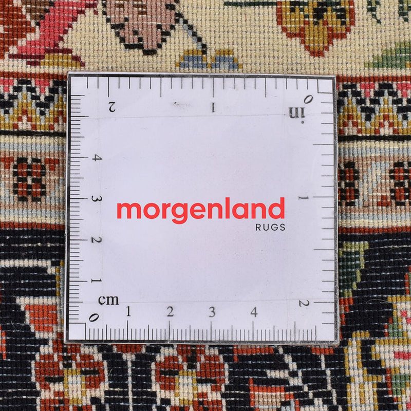 Tapis de couloir Tapis persan - Ghom - Royal - 204 x 57 cm - beige