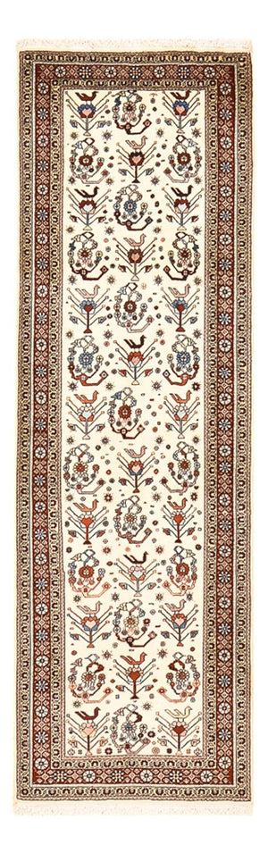 Tapis de couloir Tapis Gabbeh - Persan Kashkuli - 213 x 65 cm - beige