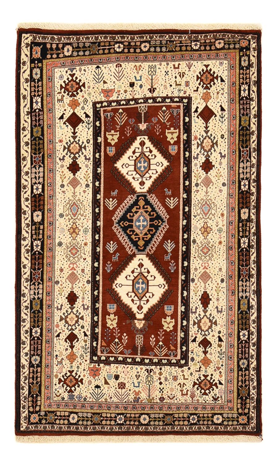 Tapis Gabbeh - Persan Kashkuli - 190 x 133 cm - multicolore