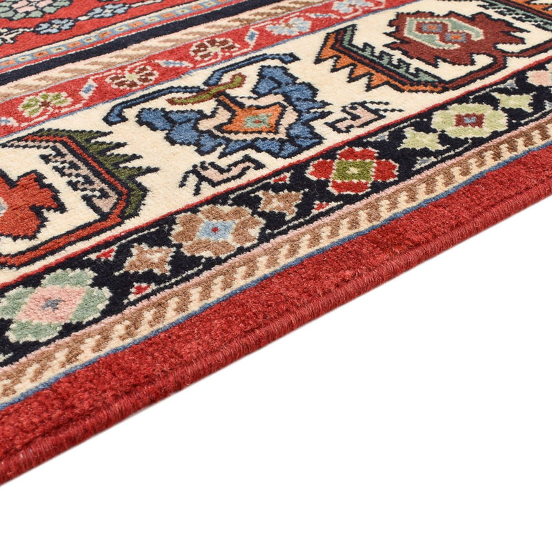 Tapis Gabbeh - Persan Kashkuli - 203 x 124 cm - rouge