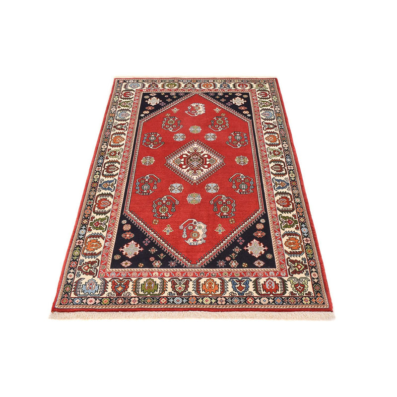 Tapis Gabbeh - Persan Kashkuli - 203 x 124 cm - rouge