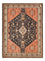 Tapis Gabbeh - Persan Kashkuli - 233 x 169 cm - bleu foncé