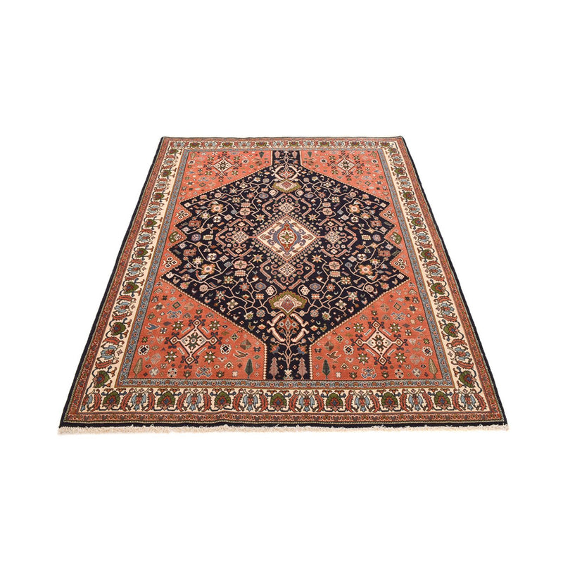 Tapis Gabbeh - Persan Kashkuli - 233 x 169 cm - bleu foncé