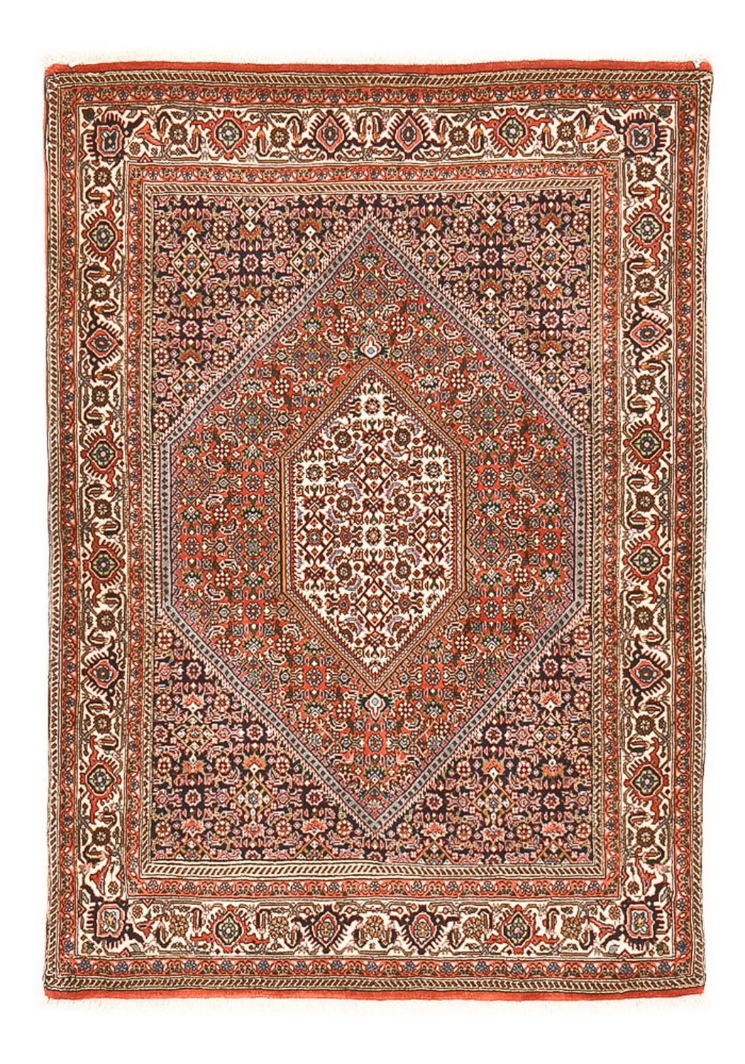Tapis persan - Bidjar - 154 x 108 cm - rouille