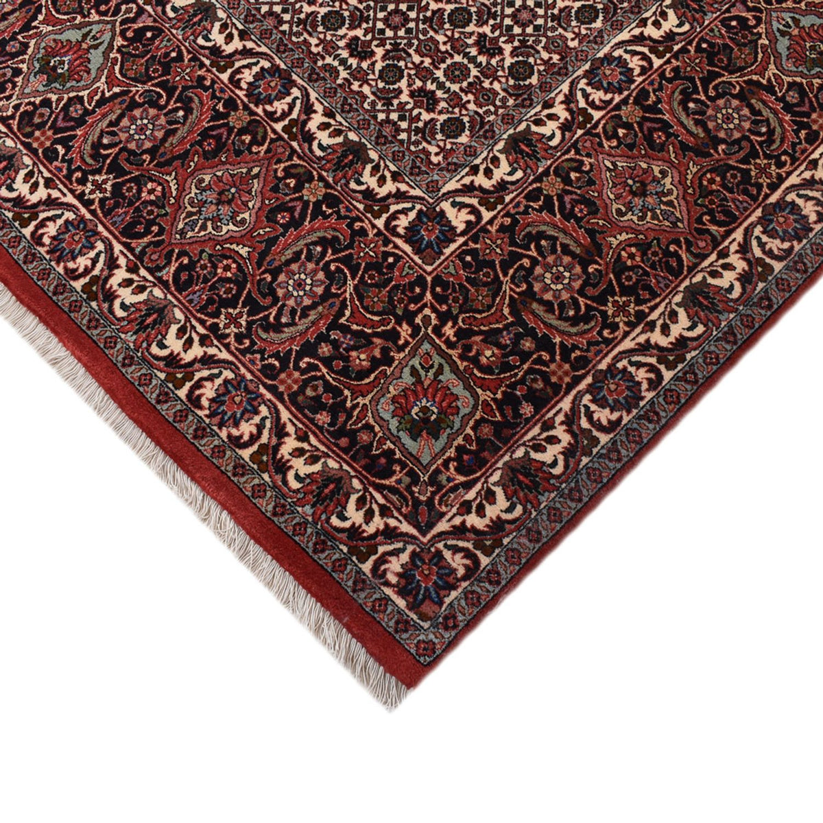 Tapis persan - Bidjar originale - 358 x 302 cm - rouille