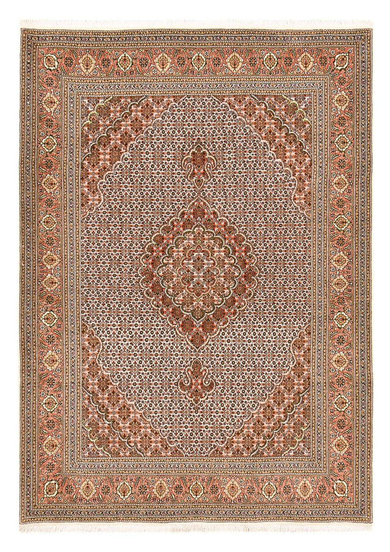 Tapis persan - Tabriz - Royal - 210 x 151 cm - rouille