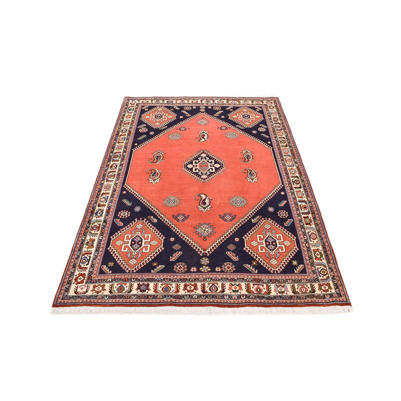 Tapis Gabbeh - Persan Kashkuli - 245 x 168 cm - rouge clair