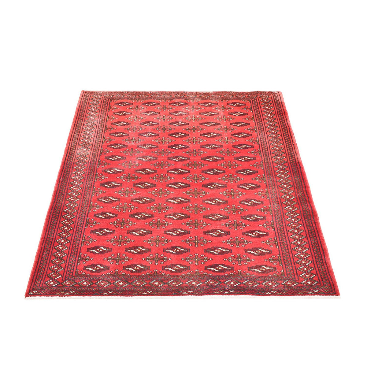 Tapis Turkaman - 138 x 110 cm - rouge