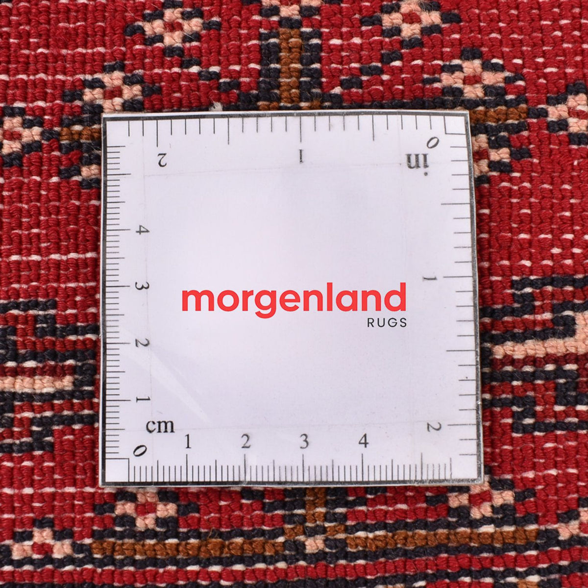 Tapis Turkaman - 138 x 110 cm - rouge