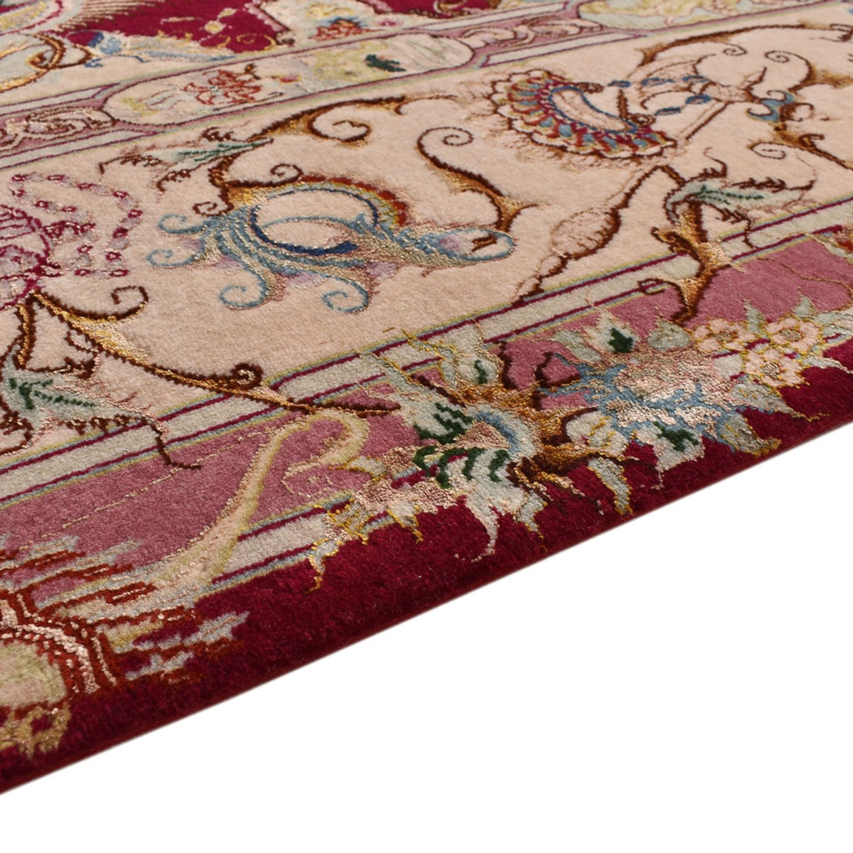 Tapis persan - Tabriz - Royal - 305 x 198 cm - rouge
