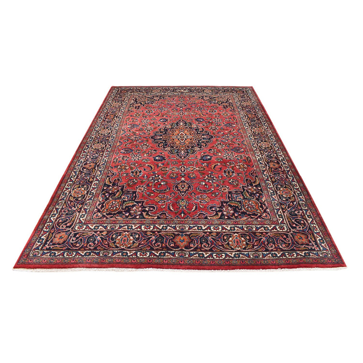 Tapis persan - Classique - 296 x 203 cm - rouge