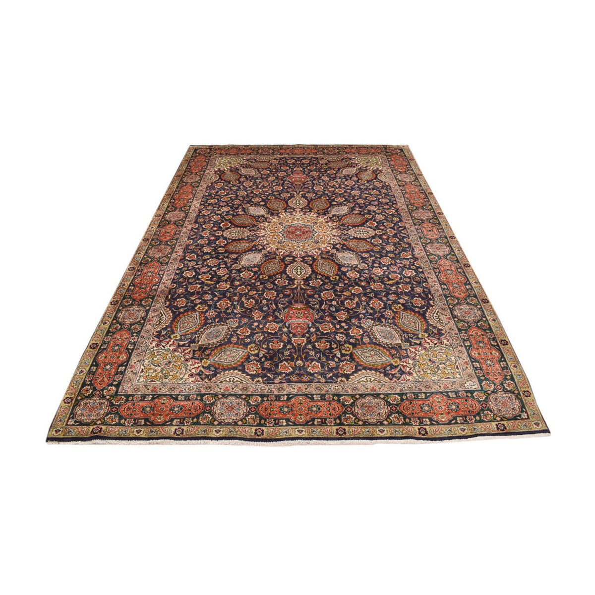 Tapis persan - Tabriz - Royal - 300 x 196 cm - rouille