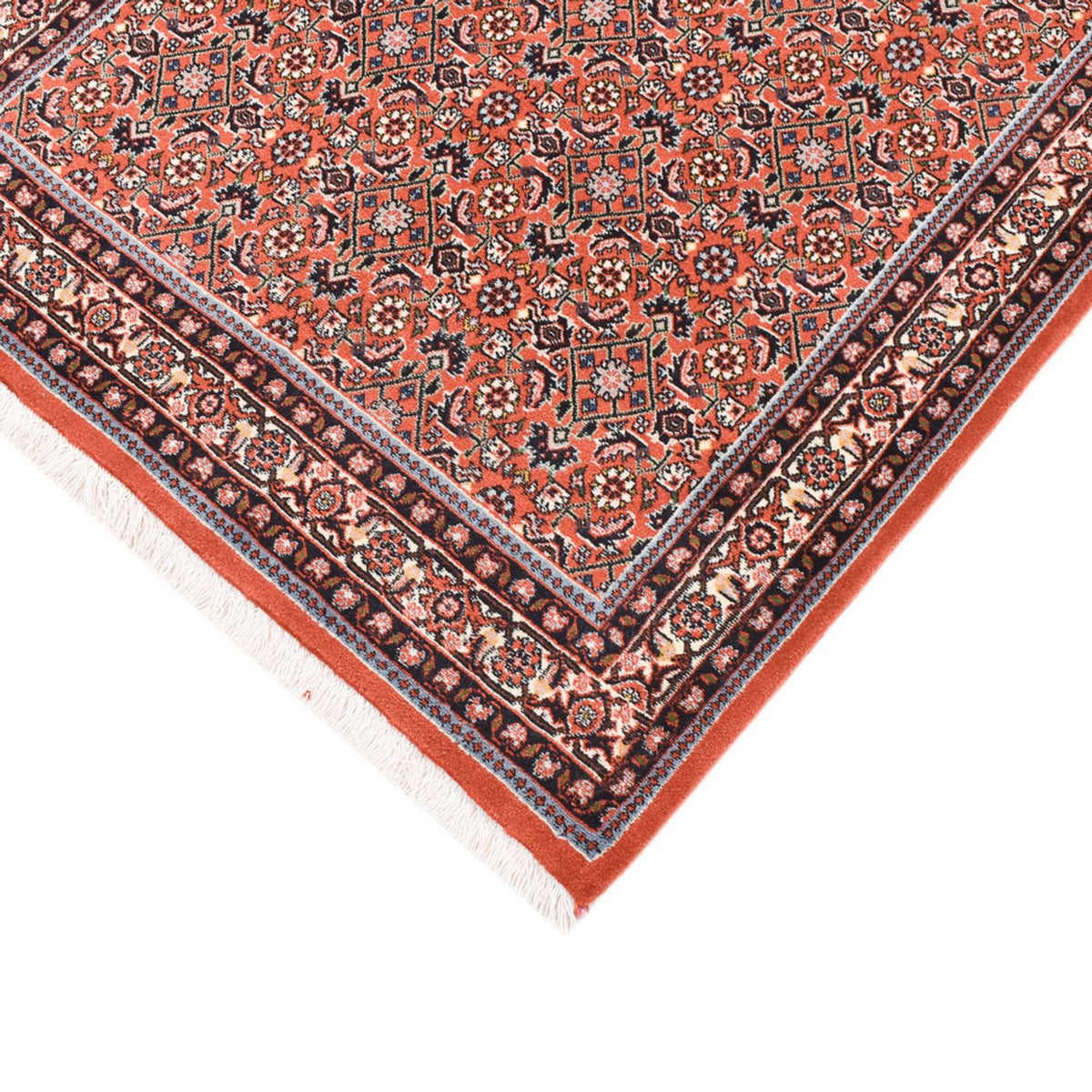 Tapis persan - Bidjar - 140 x 95 cm - rouille