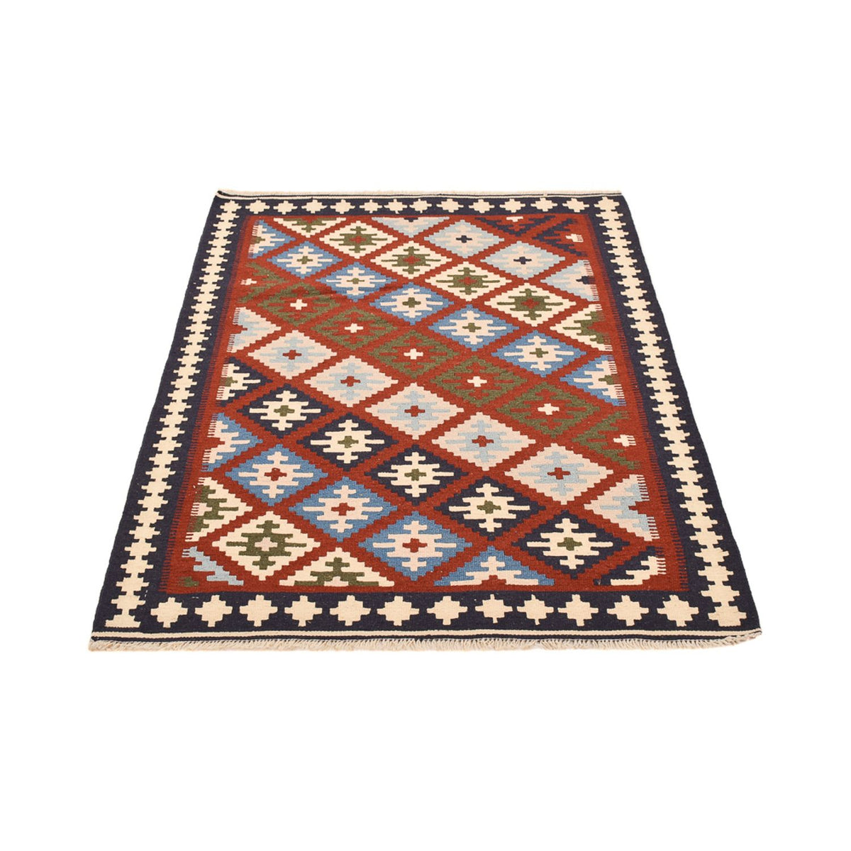 Tapis Kelim - Oriental - 145 x 100 cm - multicolore