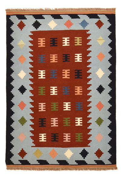 Kilim de Fars 100x145cm - multicolore