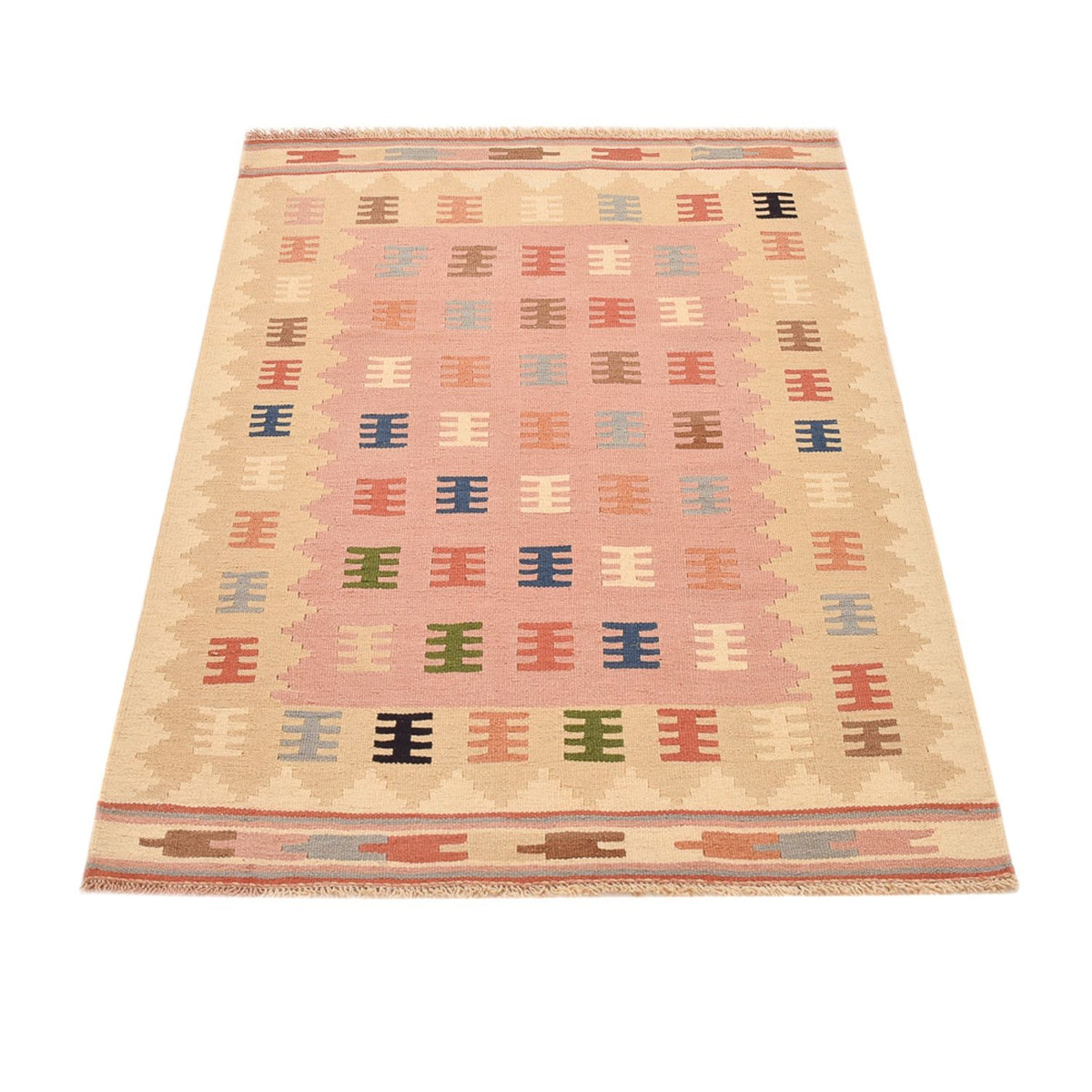 Tapis Kelim - Oriental - 150 x 94 cm - multicolore