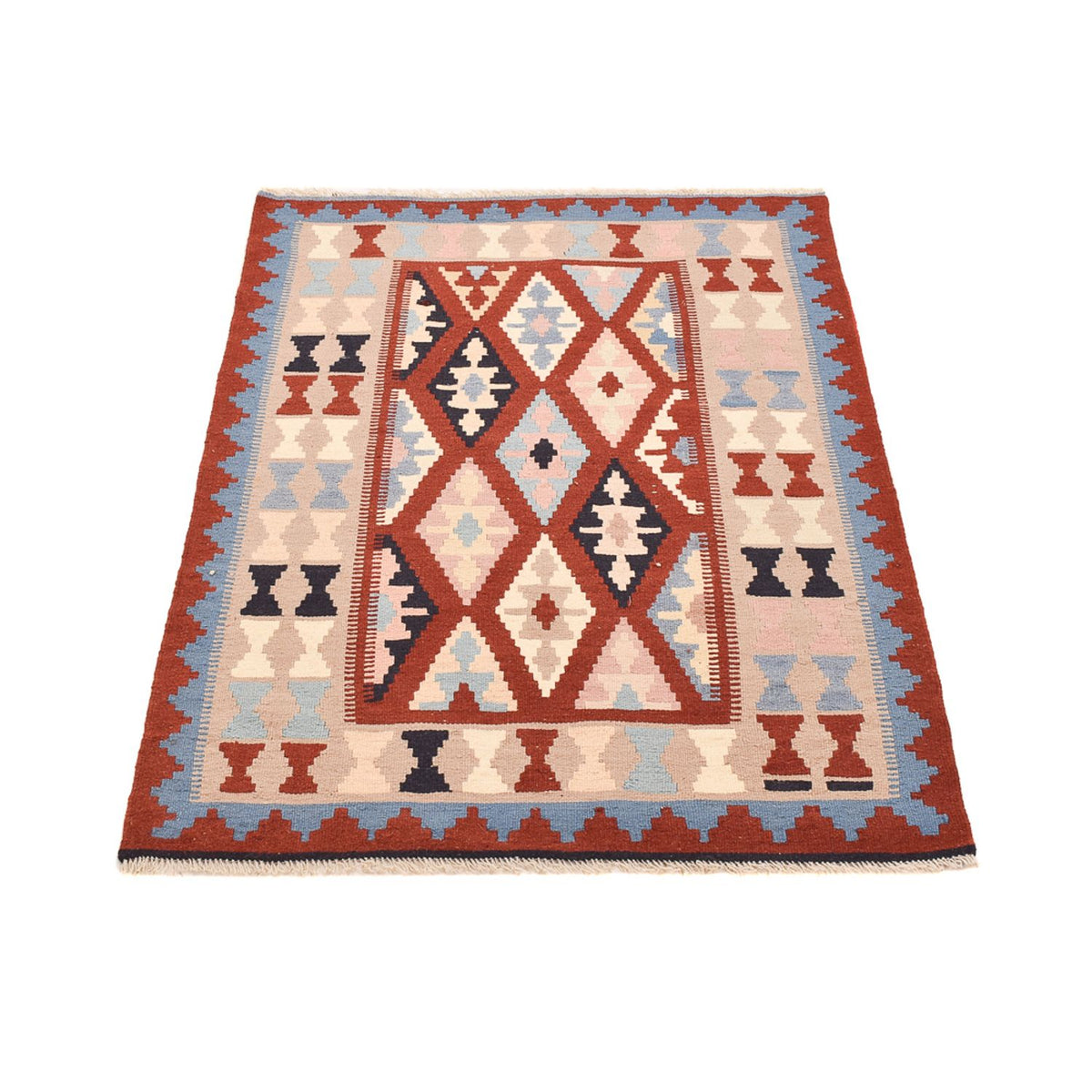 Tapis Kelim - Oriental - 142 x 100 cm - multicolore