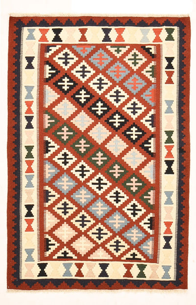 Kilim de Fars 100x155cm - multicolore