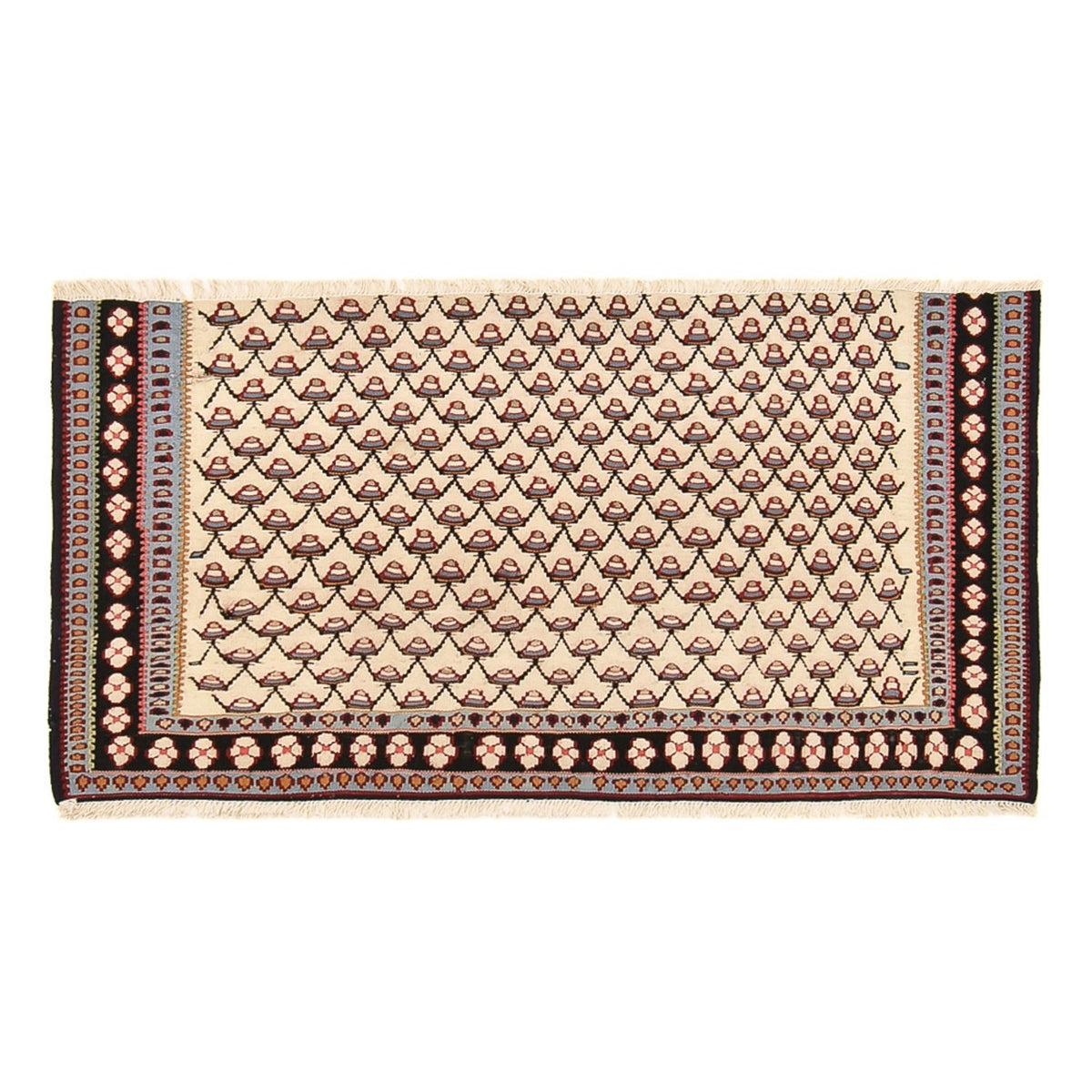 Tapis Kelim - Oriental - 125 x 70 cm - multicolore