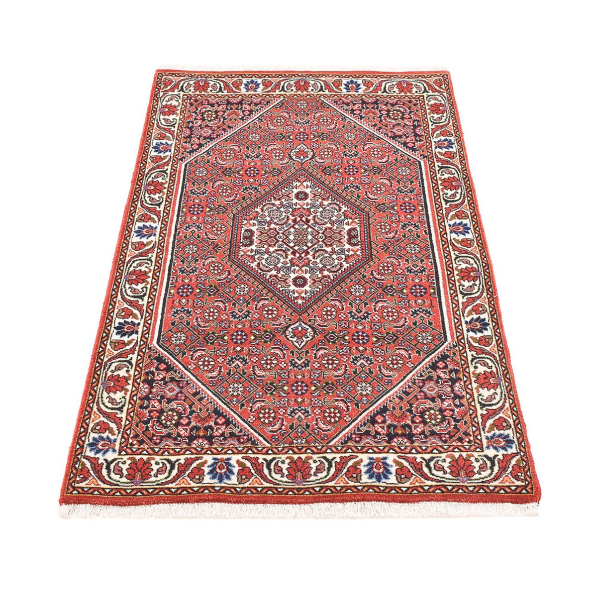 Tapis persan - Bidjar - 141 x 82 cm - rouille