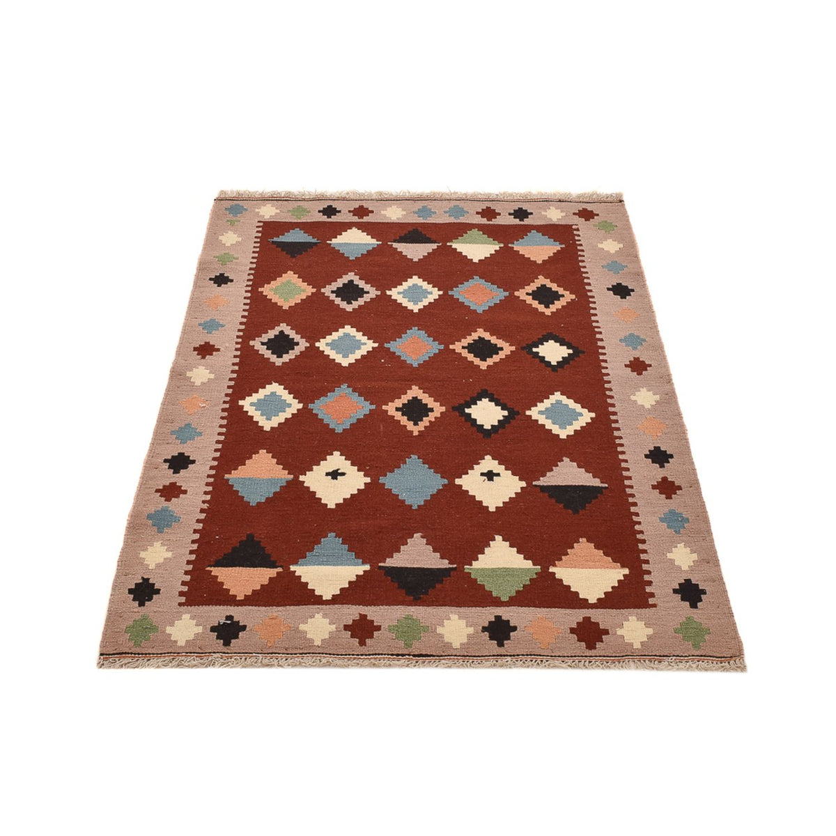 Tapis Kelim - Oriental - 147 x 103 cm - multicolore