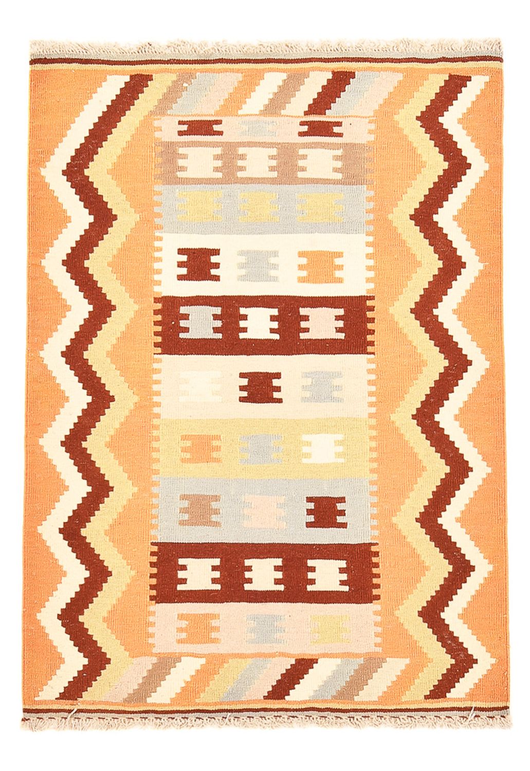 Tapis Kelim - Oriental - 147 x 106 cm - multicolore