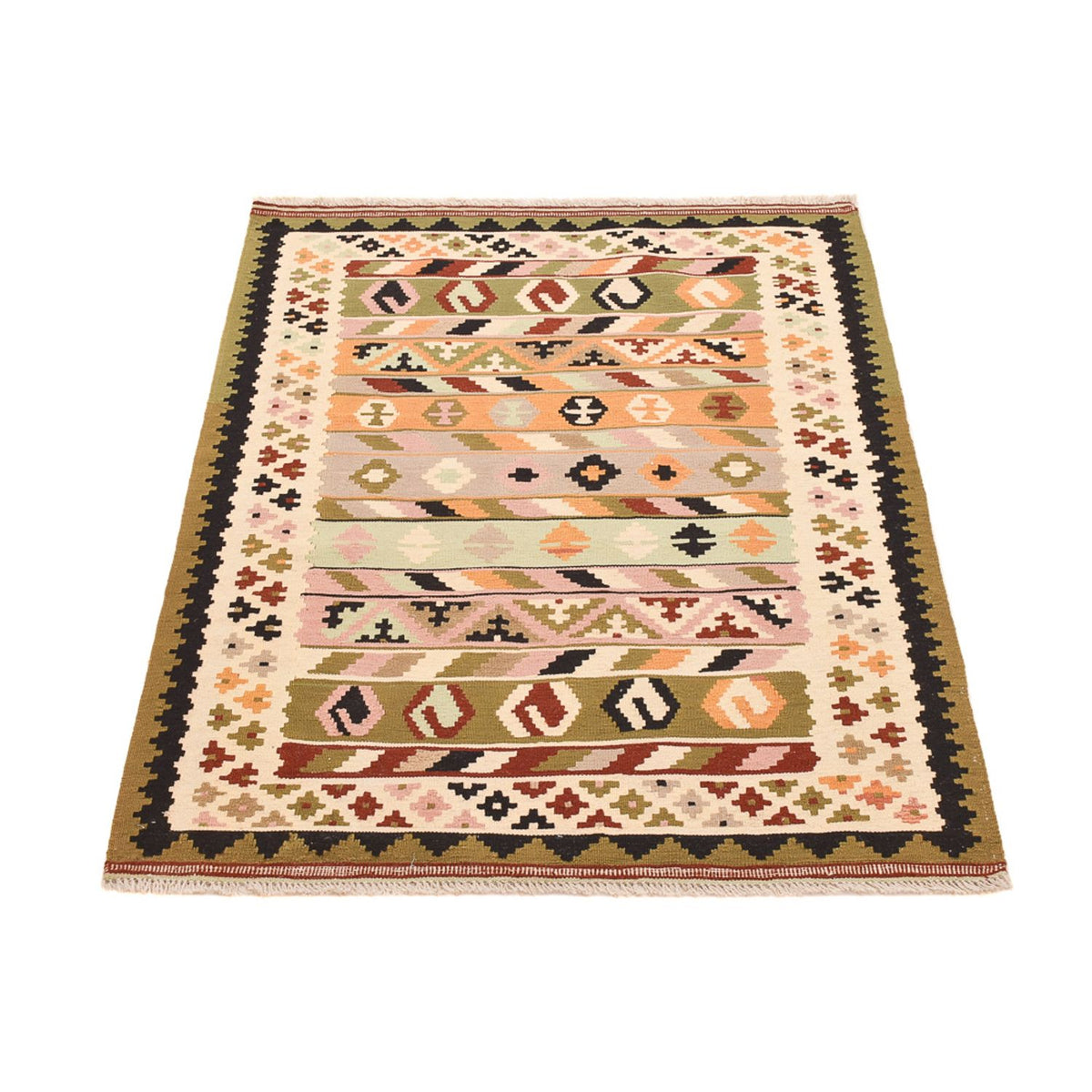 Tapis Kelim - Oriental - 147 x 102 cm - multicolore