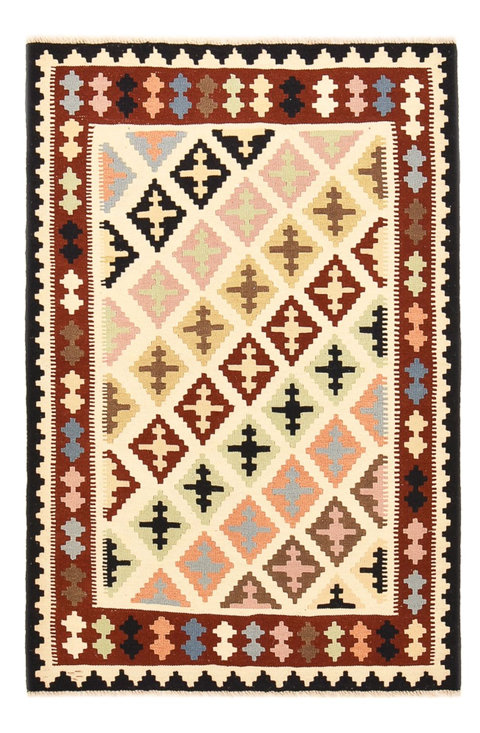 Tapis Kelim - Oriental - 153 x 102 cm - multicolore