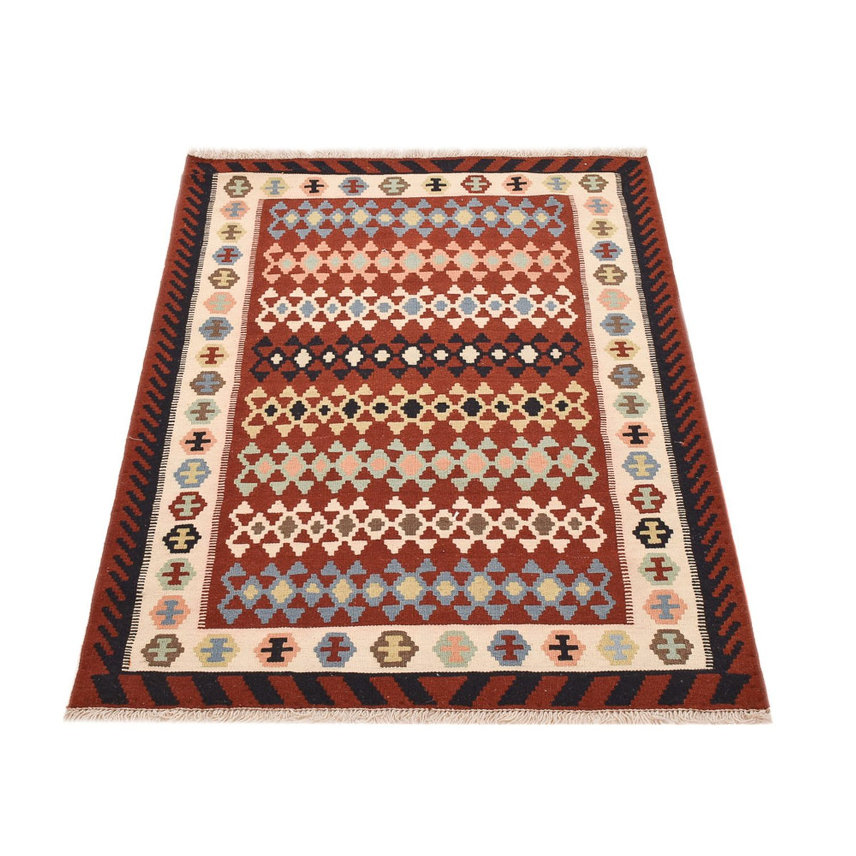 Tapis Kelim - Oriental - 148 x 100 cm - multicolore