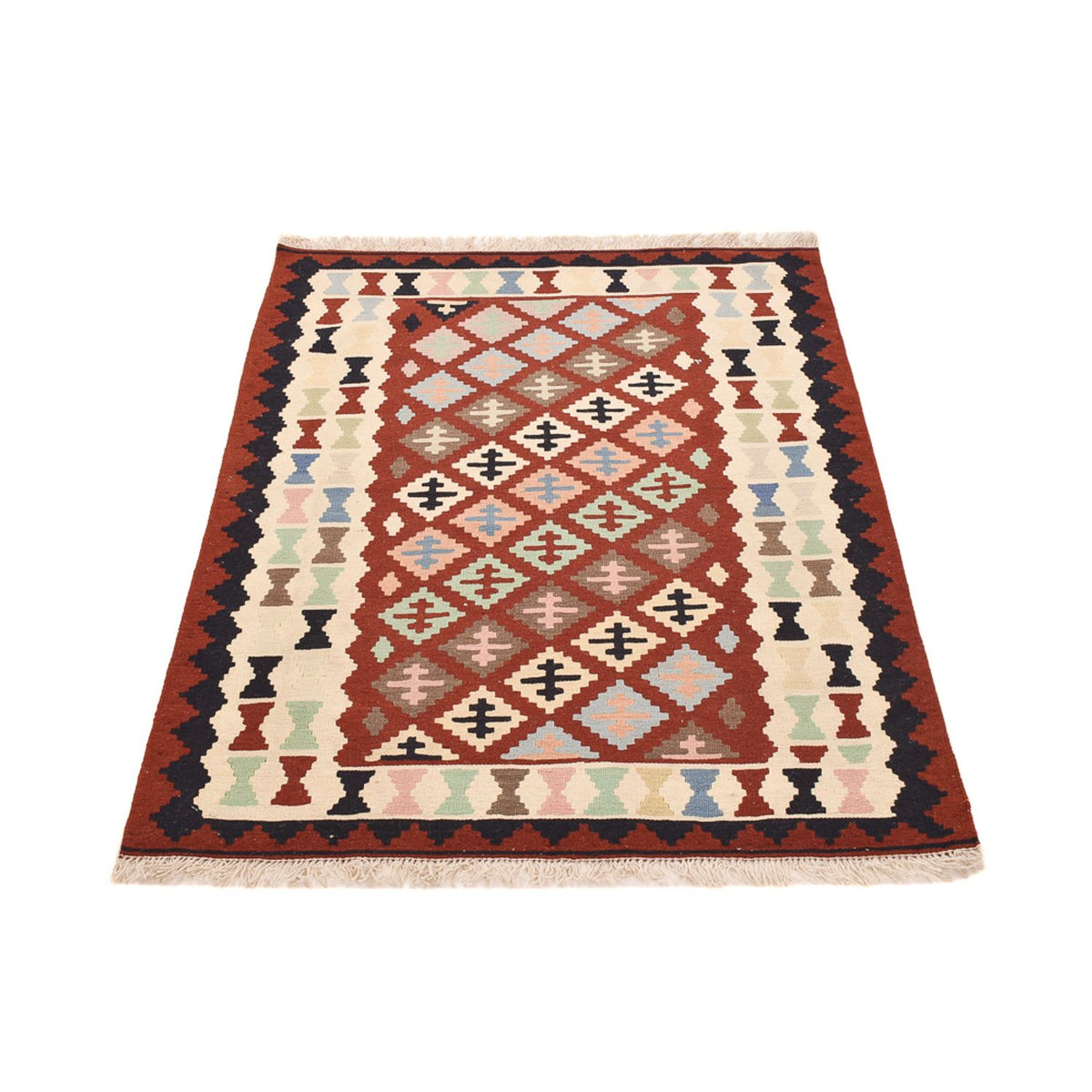 Tapis Kelim - Oriental - 148 x 110 cm - multicolore