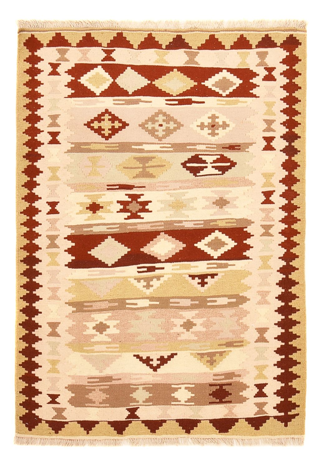 Tapis Kelim - Oriental - 146 x 104 cm - multicolore