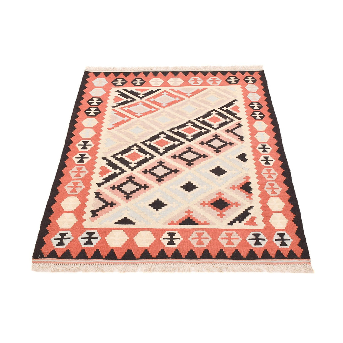 Tapis Kelim - Oriental - 145 x 102 cm - multicolore