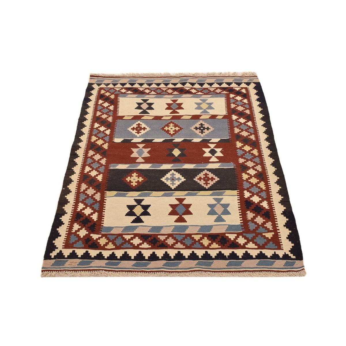 Tapis Kelim - Oriental - 146 x 102 cm - multicolore