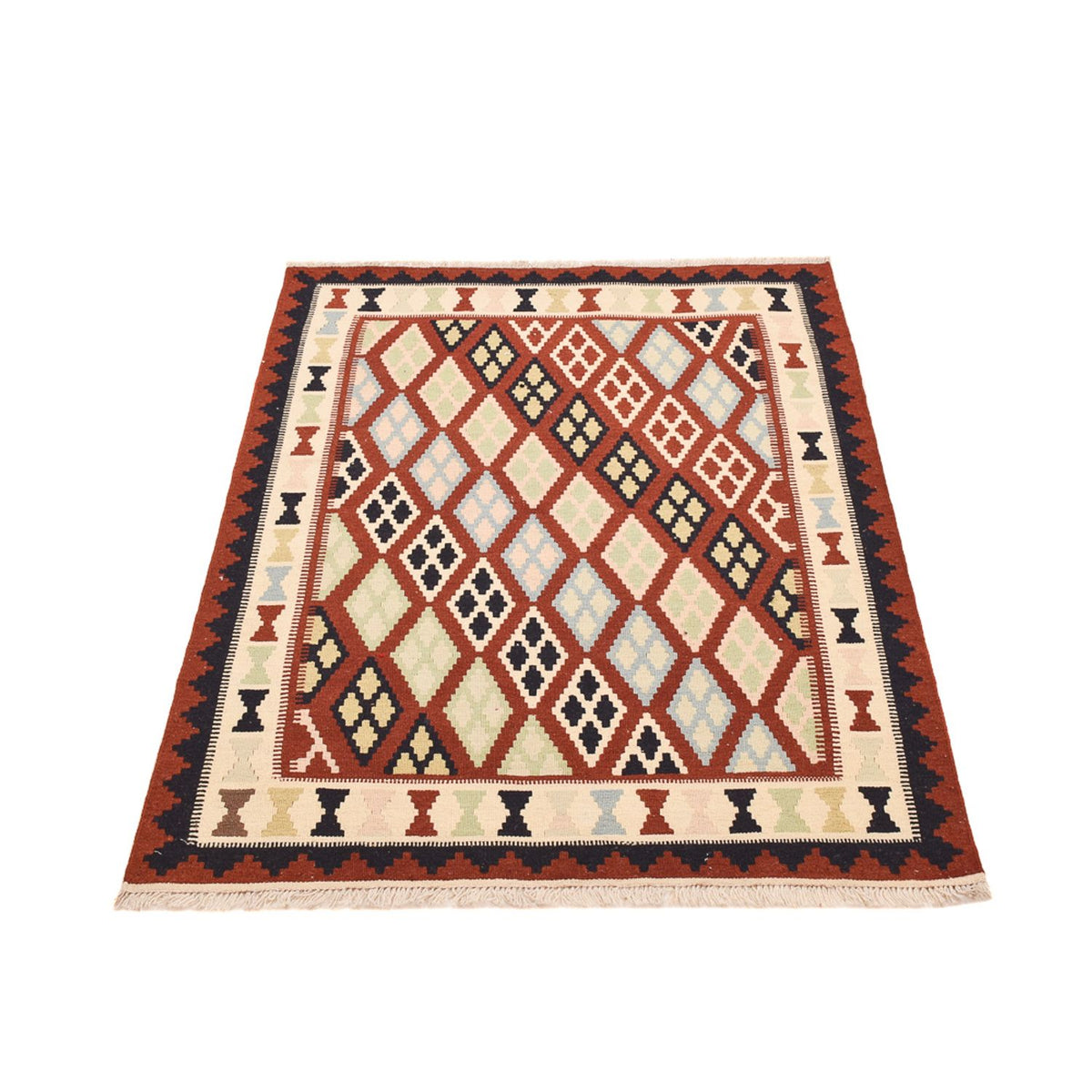 Tapis Kelim - Oriental - 147 x 105 cm - multicolore