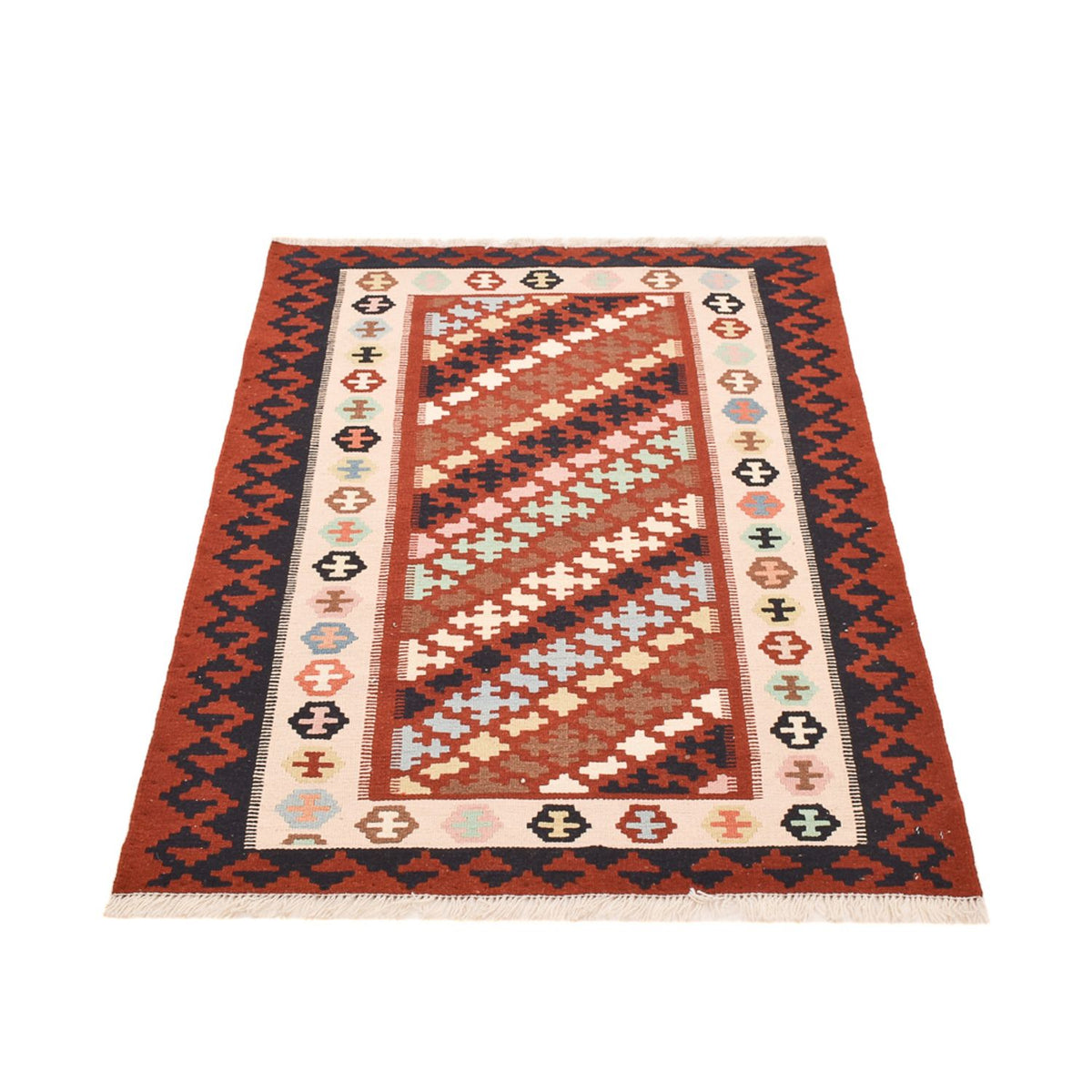 Tapis Kelim - Oriental - 150 x 100 cm - multicolore