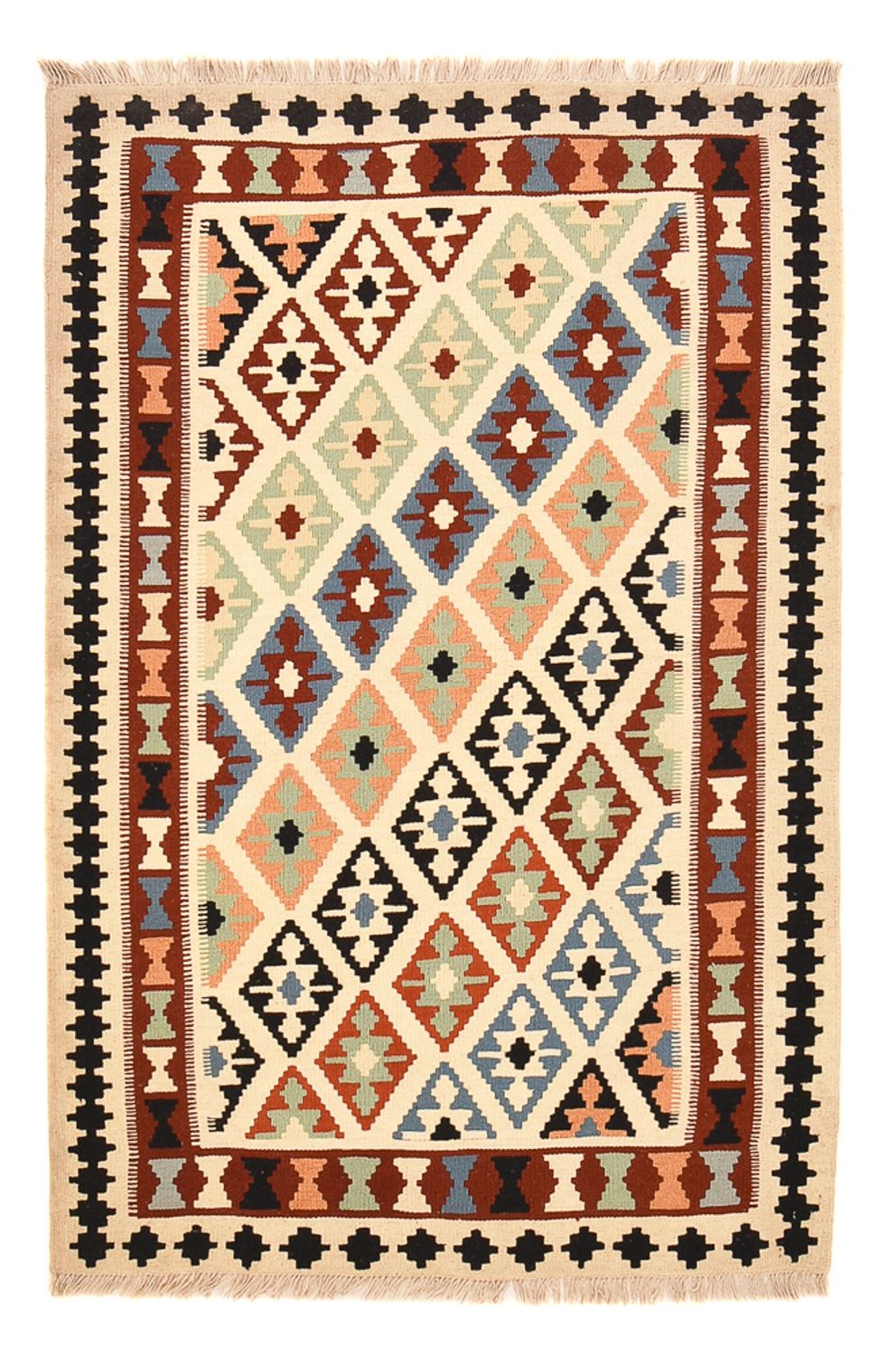 Tapis Kelim - Oriental - 164 x 105 cm - multicolore