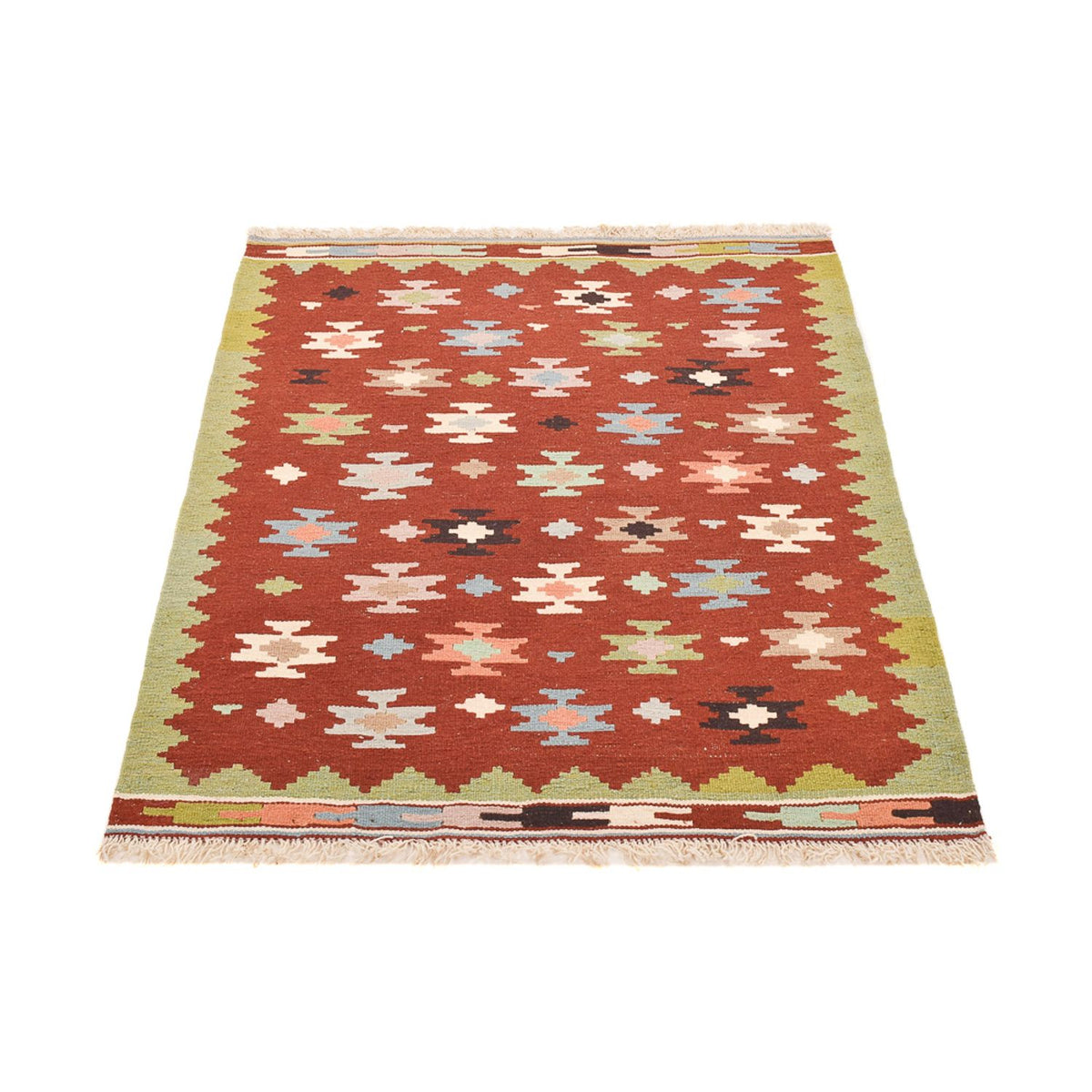 Tapis Kelim - Oriental - 132 x 97 cm - multicolore