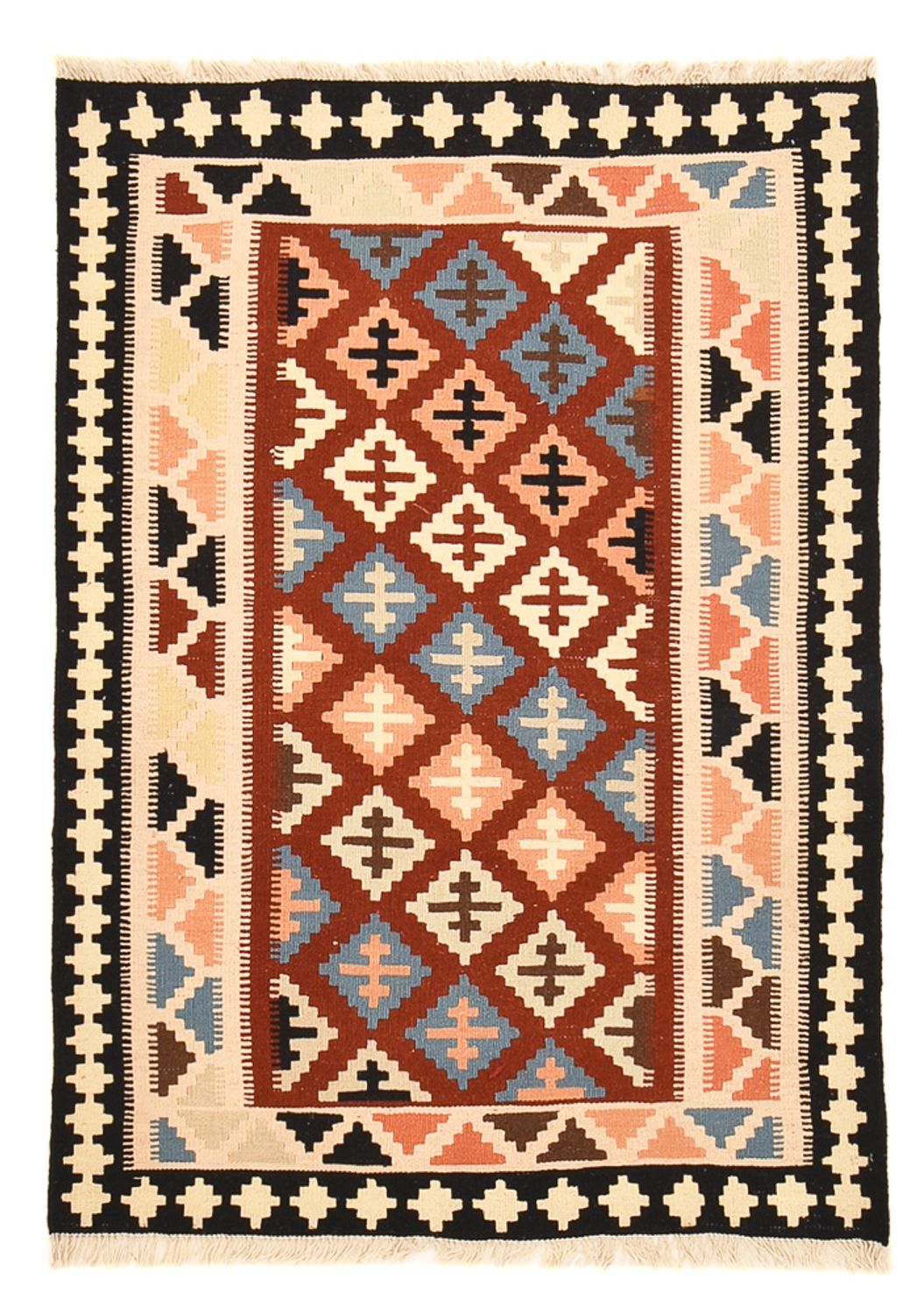 Tapis Kelim - Oriental - 148 x 106 cm - multicolore