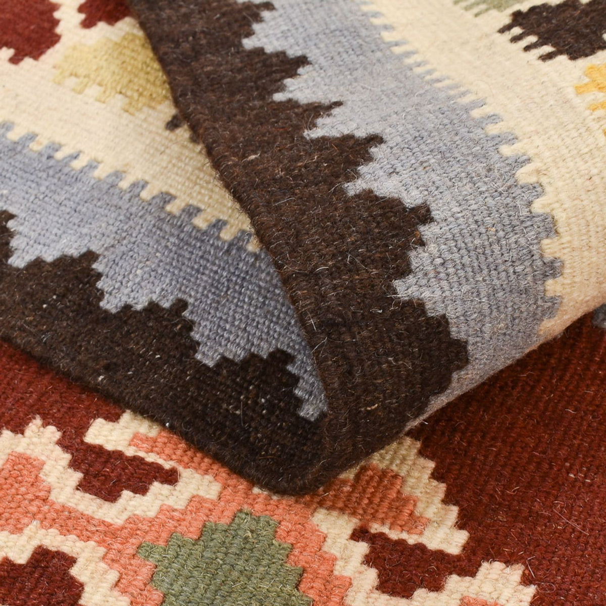 Tapis Kelim - Oriental - 145 x 106 cm - multicolore