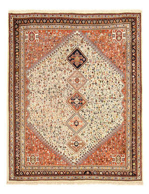 Tapis Gabbeh - Persan Kashkuli - 222 x 174 cm - sable