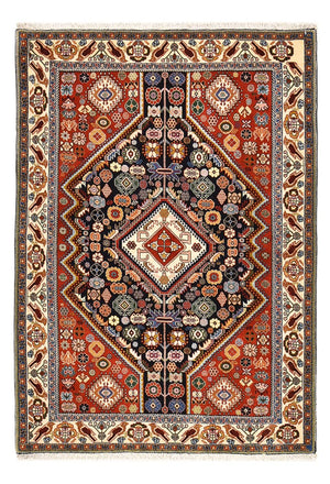 Tapis Gabbeh - Persan Kashkuli - 163 x 116 cm - multicolore