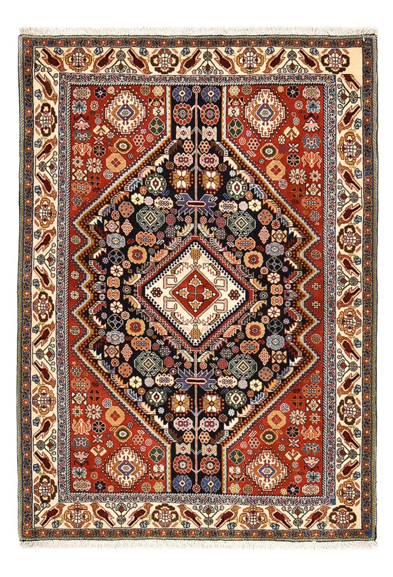 Tapis Gabbeh - Persan Kashkuli - 163 x 116 cm - multicolore