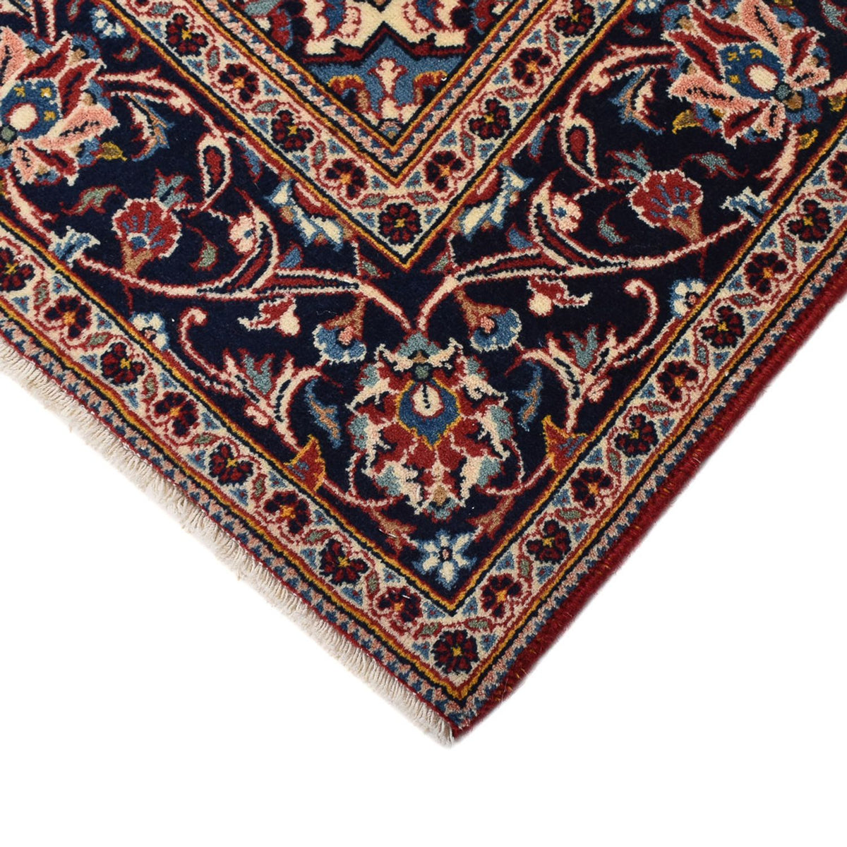 Tapis persan - Keshan - 205 x 132 cm - rouge
