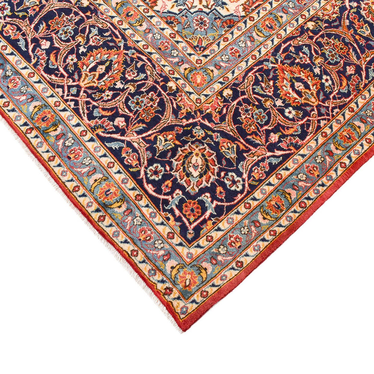 Tapis persan - Keshan - 412 x 300 cm - rouge